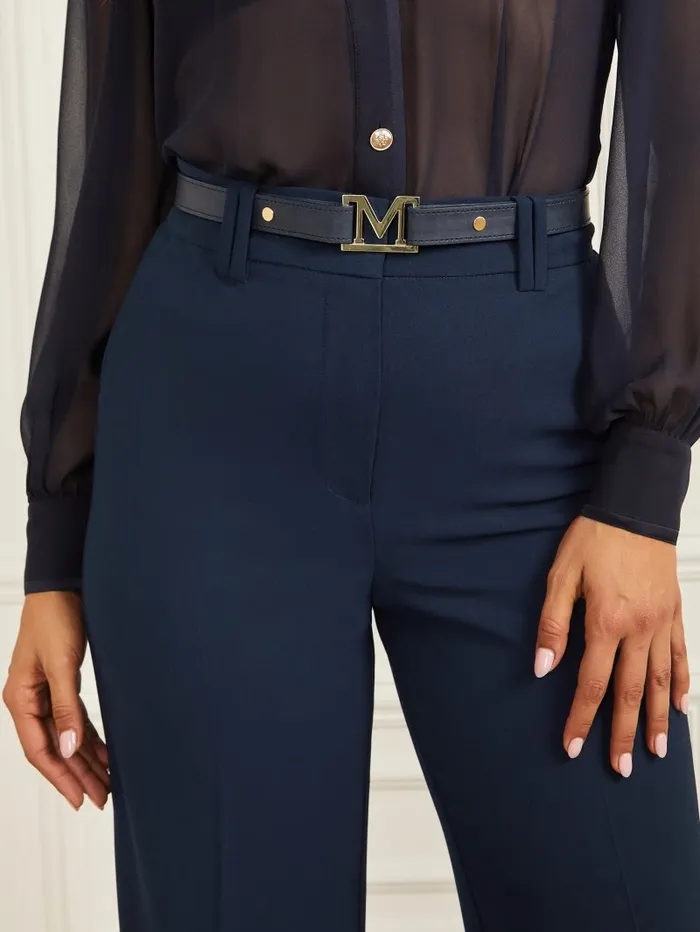 Bottoms Moira Pant Secret Blue 8211 GUESS Women Bottoms Moira Pant Secret Blue 8211 GUESS Women
