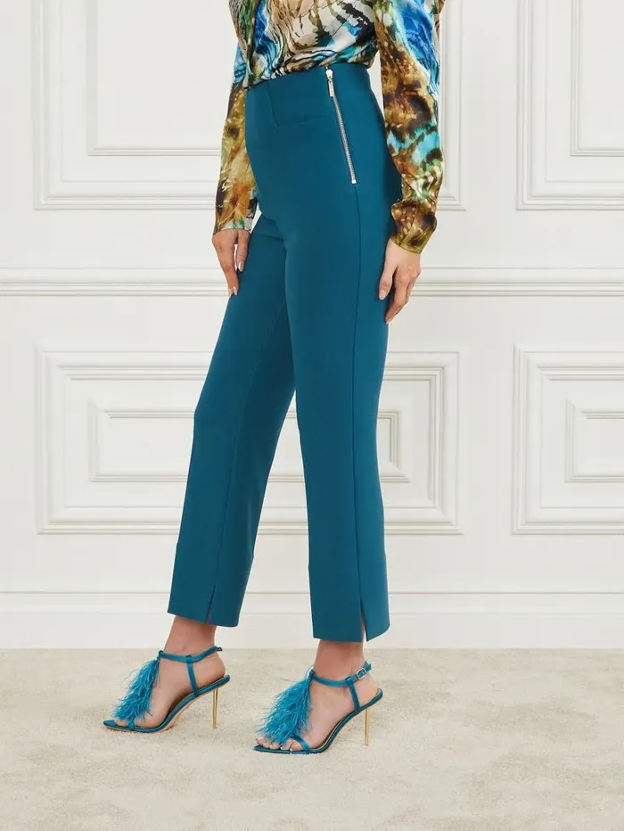 Braxton Pant Blue Opal Bottoms GUESS Women