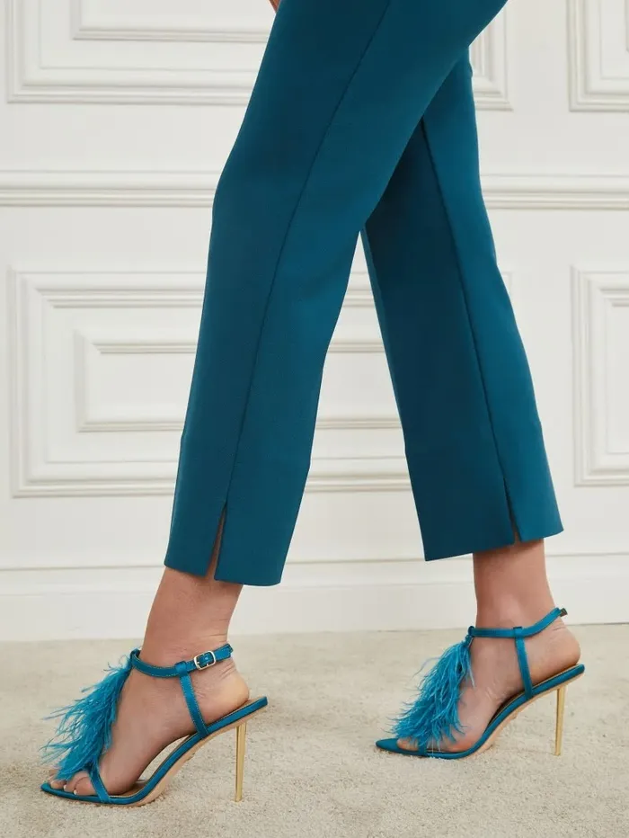 Braxton Pant Blue Opal Bottoms GUESS Women Braxton Pant Blue Opal Bottoms GUESS Women