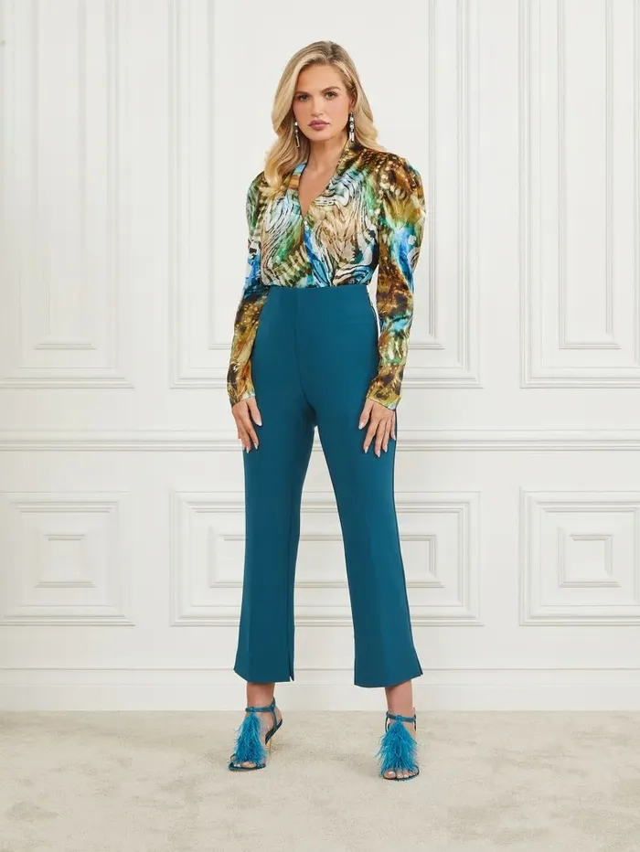 Braxton Pant Blue Opal Bottoms GUESS Women Braxton Pant Blue Opal Bottoms GUESS Women