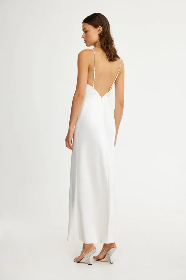 Brides Significant Other Women ESME PLUNGE MIDI DRESS
