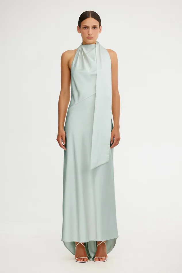 Bridesmaids Significant Other Women ADRIANA HALTER GOWN