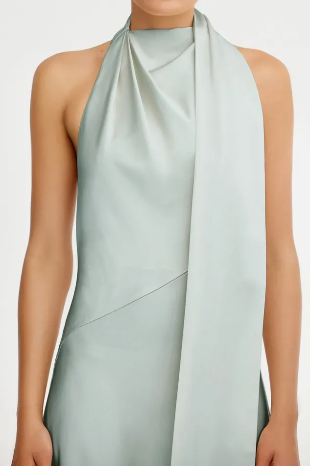 Bridesmaids Significant Other Women ADRIANA HALTER GOWN