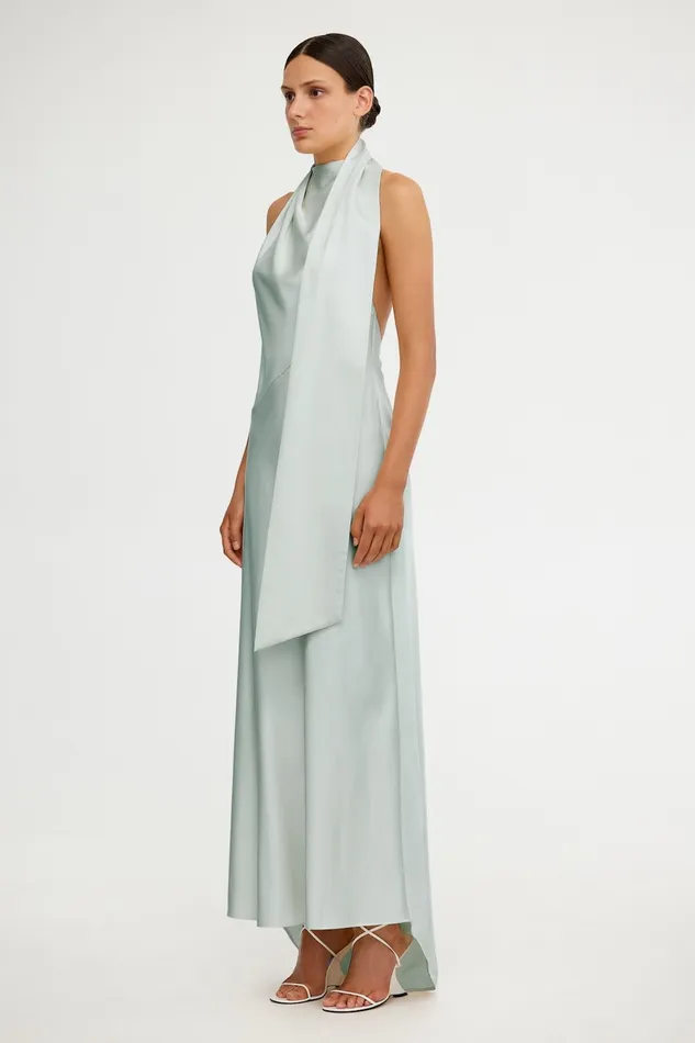 Bridesmaids Significant Other Women ADRIANA HALTER GOWN