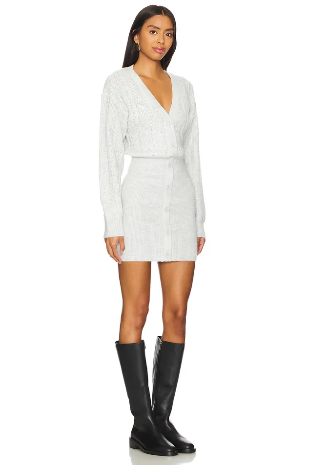 Brylee Mini Dress Heather Grey Women Lovers and Friends Sweaters and Knits Brylee Mini Dress Heather Grey Women Lovers and Friends Sweaters and Knits