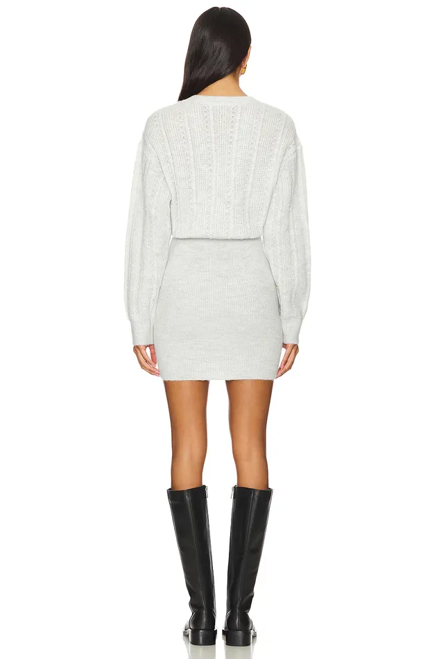 Brylee Mini Dress Heather Grey Women Lovers and Friends Sweaters and Knits Brylee Mini Dress Heather Grey Women Lovers and Friends Sweaters and Knits