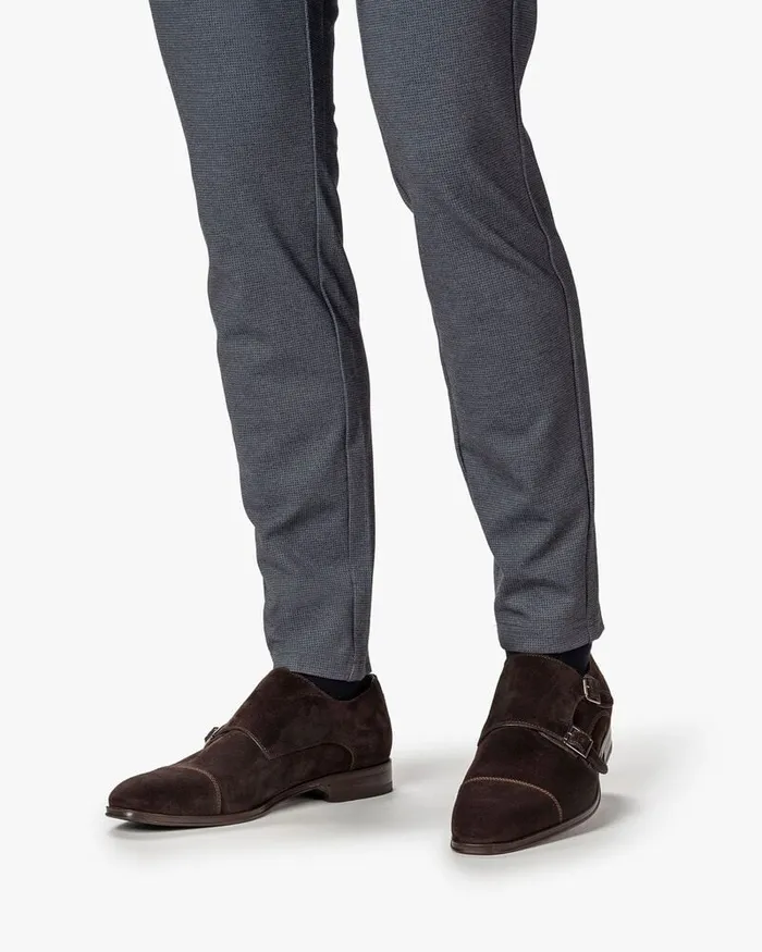 Buckle Shoes Men Floris Van Bommel Raffa 0102 Suede