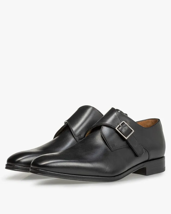 Buckle Shoes Men Floris Van Bommel Raffa 0601 Calfleather