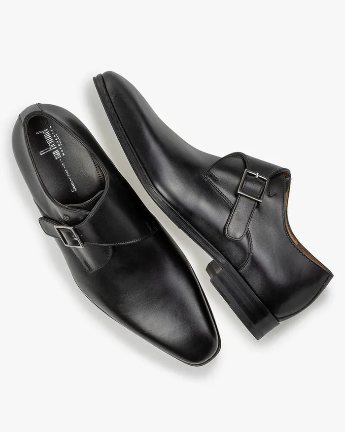 Buckle Shoes Men Floris Van Bommel Raffa 0601 Calfleather