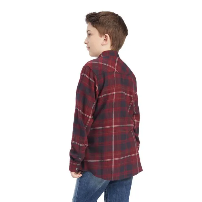 Button Down Shirts Kids Ariat Heath Retro Fit Shirt Phantom Button Down Shirts Kids Ariat Heath Retro Fit Shirt Phantom