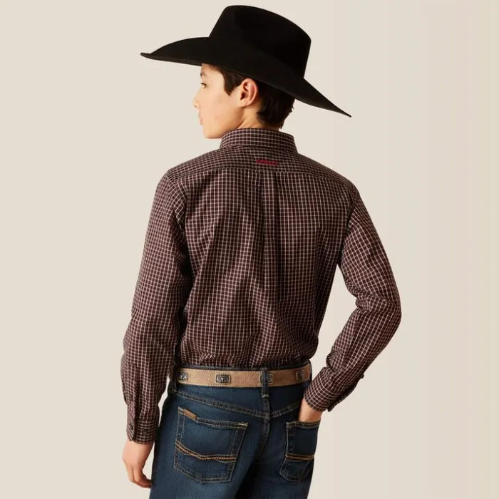 Button Down Shirts Kids Ariat Pro Series Paddy Classic Fit Shirt Black Button Down Shirts Kids Ariat Pro Series Paddy Classic Fit Shirt Black