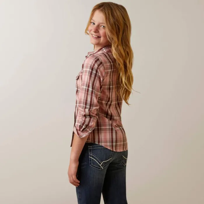 Button Down Shirts Kids Ariat Saguaro Shirt Plaid Button Down Shirts Kids Ariat Saguaro Shirt Plaid