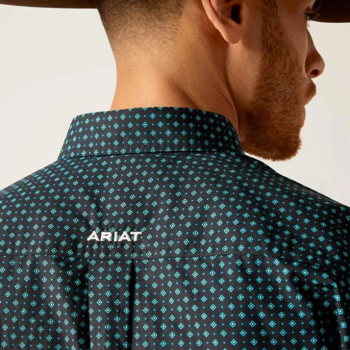 Button Down Shirts Men Ariat Benson Fitted Shirt Black Button Down Shirts Men Ariat Benson Fitted Shirt Black