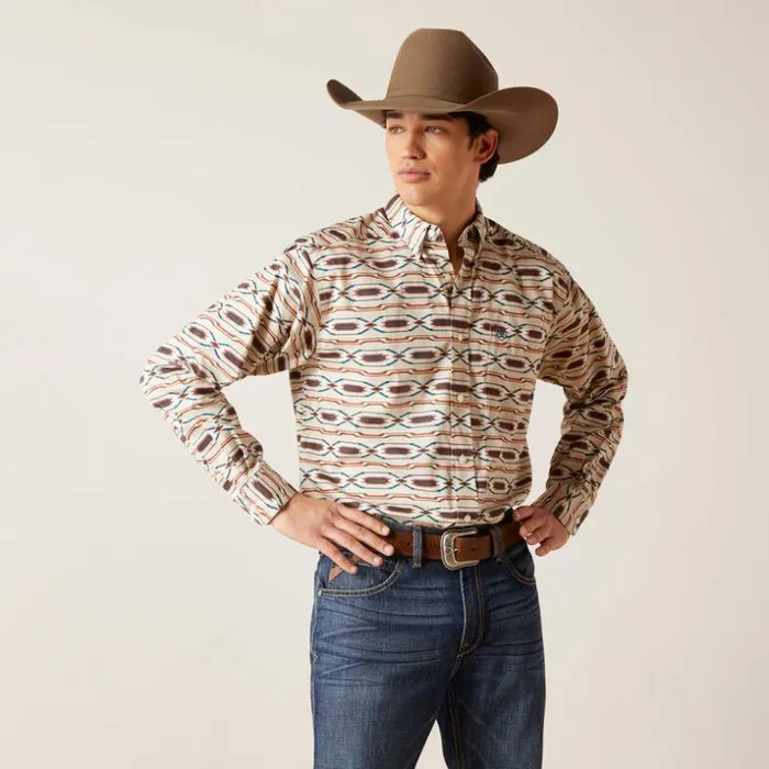 Button Down Shirts Men Ariat Classic Chimayo Classic Fit Shirt Chimayo Print
