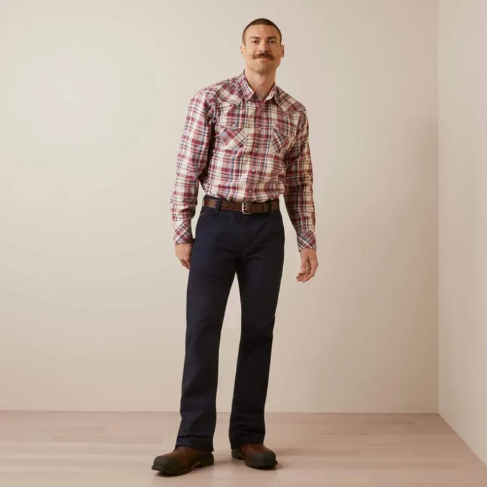 Button Down Shirts Men Ariat FR Dillon Retro Fit Snap Work Shirt Red Dahlia Plaid Button Down Shirts Men Ariat FR Dillon Retro Fit Snap Work Shirt Red Dahlia Plaid