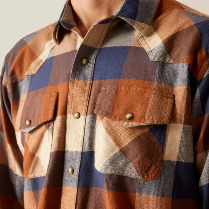 Button Down Shirts Men Ariat Haider Retro Fit Shirt Mohogany Button Down Shirts Men Ariat Haider Retro Fit Shirt Mohogany