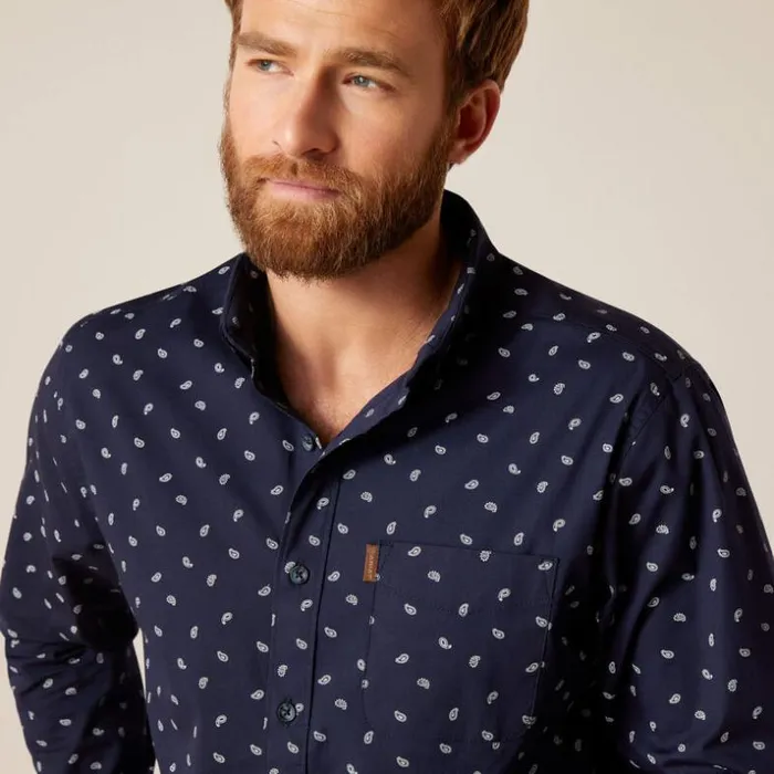Button Down Shirts Men Ariat Marco Stretch Modern Fit Shirt Blue Button Down Shirts Men Ariat Marco Stretch Modern Fit Shirt Blue