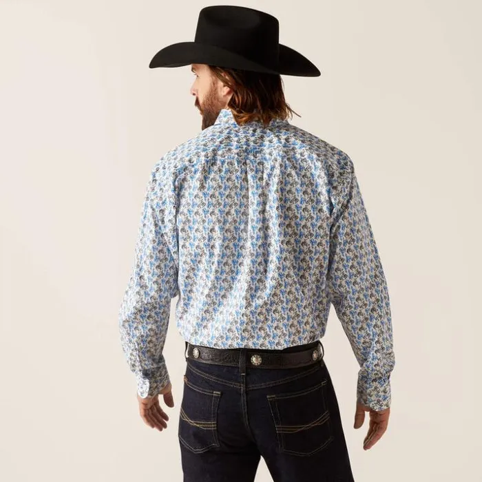 Button Down Shirts Men Ariat Peerce Classic Fit Shirt White Button Down Shirts Men Ariat Peerce Classic Fit Shirt White