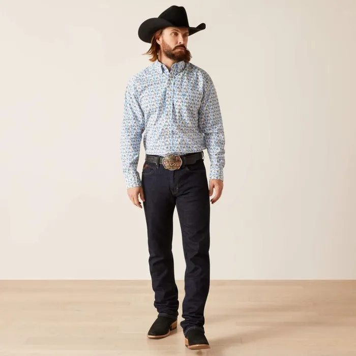 Button Down Shirts Men Ariat Peerce Classic Fit Shirt White Button Down Shirts Men Ariat Peerce Classic Fit Shirt White