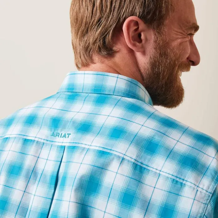 Button Down Shirts Men Ariat Pro Series Khari Classic Fit Shirt Enamel Blue Button Down Shirts Men Ariat Pro Series Khari Classic Fit Shirt Enamel Blue