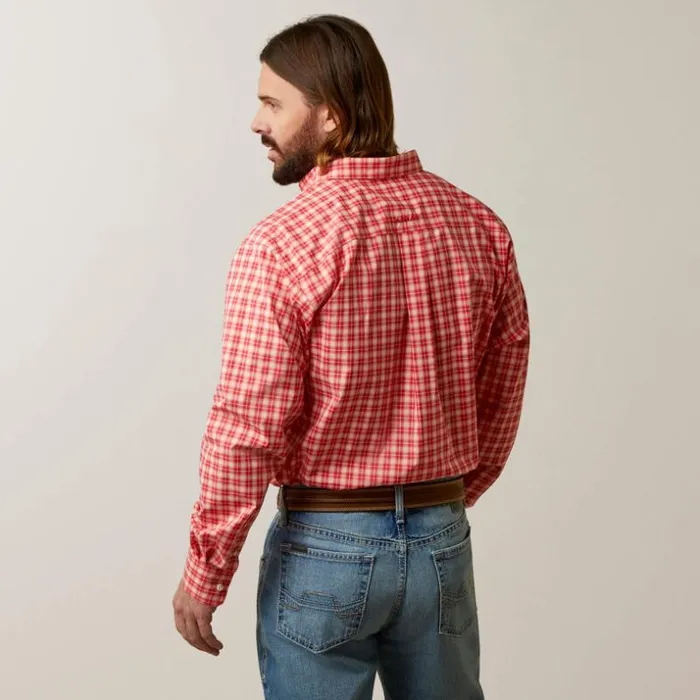 Button Down Shirts Men Ariat Pro Series Oberon Classic Fit Shirt Poppy Red Button Down Shirts Men Ariat Pro Series Oberon Classic Fit Shirt Poppy Red