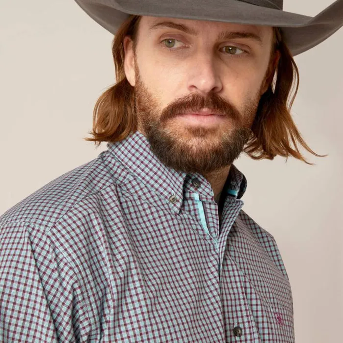 Button Down Shirts Men Ariat Pro Series Sullivan Classic Fit Shirt Angel Blue Button Down Shirts Men Ariat Pro Series Sullivan Classic Fit Shirt Angel Blue