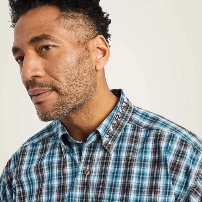 Button Down Shirts Men Ariat Pro Series Team Cade Classic Fit Shirt Ocean Depth Button Down Shirts Men Ariat Pro Series Team Cade Classic Fit Shirt Ocean Depth