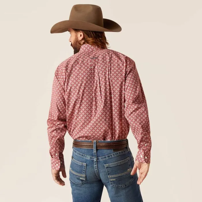 Button Down Shirts Men Ariat Wrinkle Free Gideon Classic Fit Shirt Gardenia Button Down Shirts Men Ariat Wrinkle Free Gideon Classic Fit Shirt Gardenia