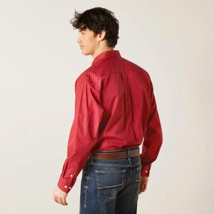 Button Down Shirts Men Ariat Wrinkle Free Kaisen Classic Fit Shirt Biking Red Button Down Shirts Men Ariat Wrinkle Free Kaisen Classic Fit Shirt Biking Red