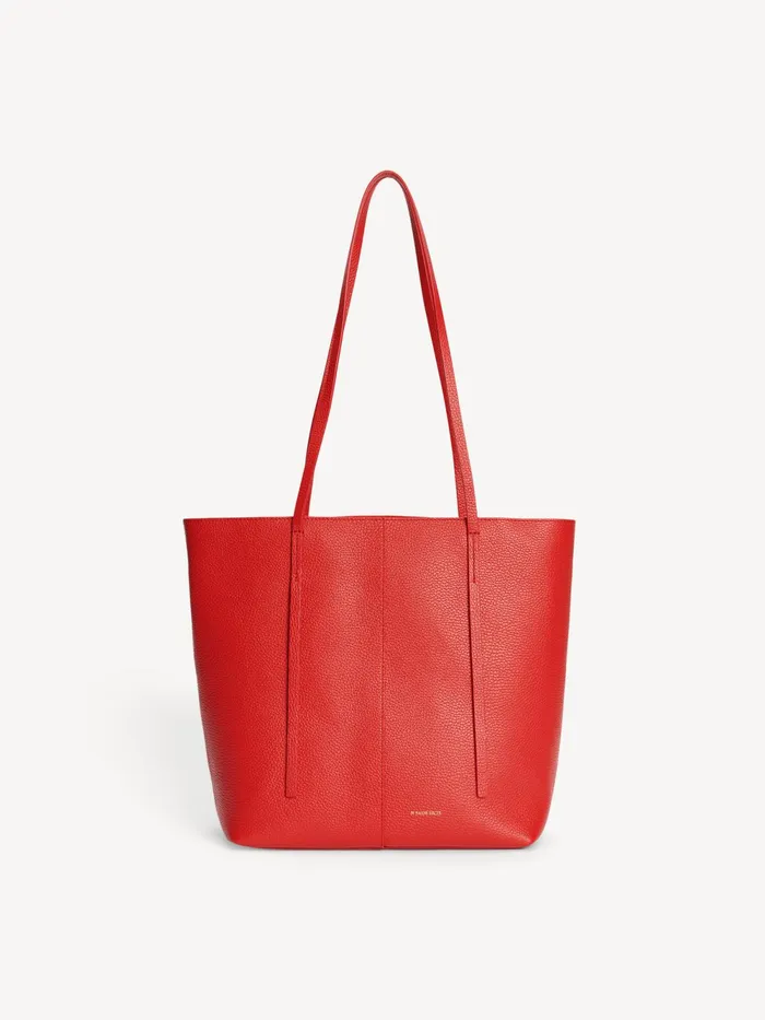 By Malene Birger Bags Women Abilso Leather Tote Bag Dark Chilli