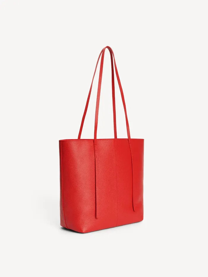 By Malene Birger Bags Women Abilso Leather Tote Bag Dark Chilli