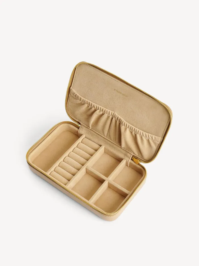 By Malene Birger Beauty Bags Women Aya Cher Jewellery Case Sand