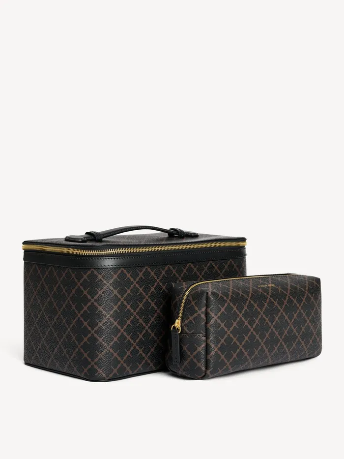 By Malene Birger Beauty Bags Women Bae Beauty Cosmetics Case Dark Chokolate