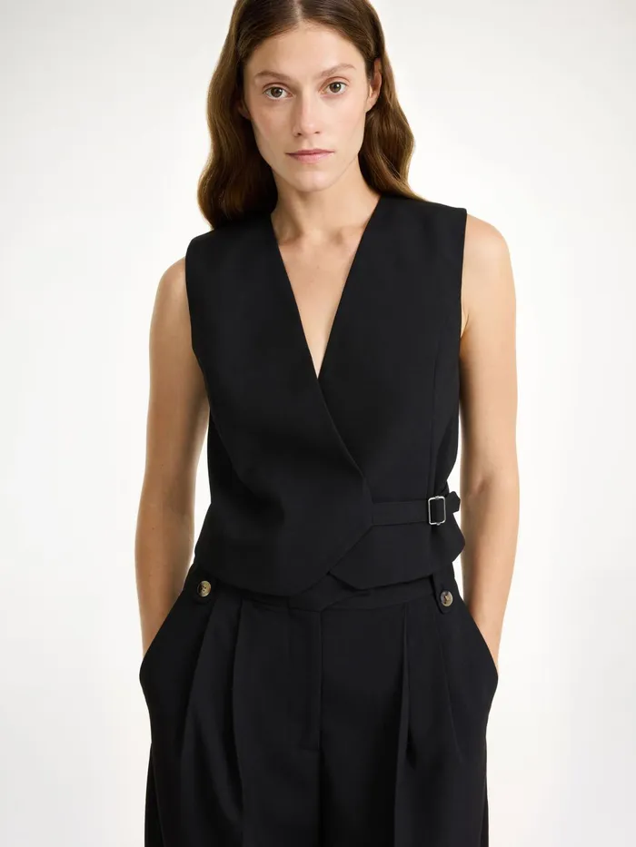 By Malene Birger Blazers Women Talime Waistcoat Black
