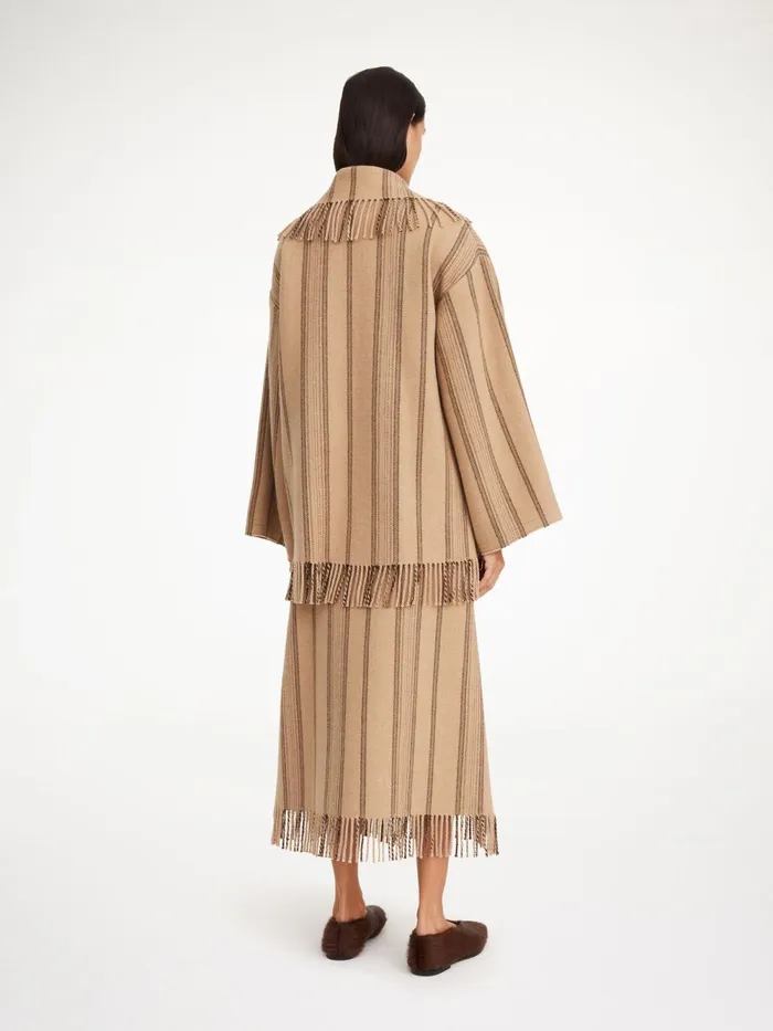 By Malene Birger Coats and Jackets Women Bolou WoolBlend Jacket Stripe