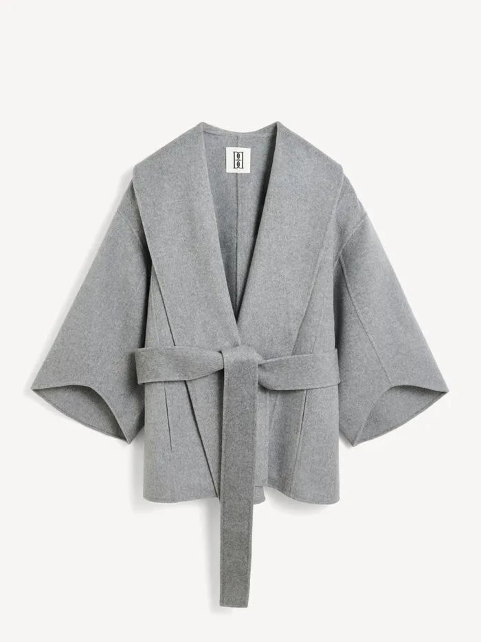 By Malene Birger Coats and Jackets Women Margith Wool Jacket Grey Melange