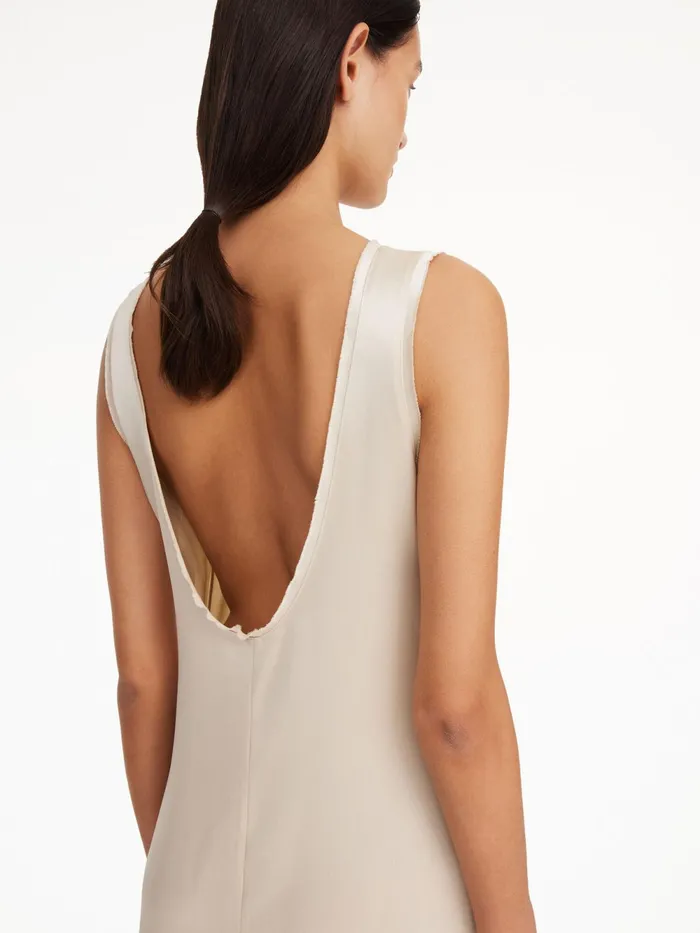 By Malene Birger Dresses Women Audette Maxi Dress Oyster Gray