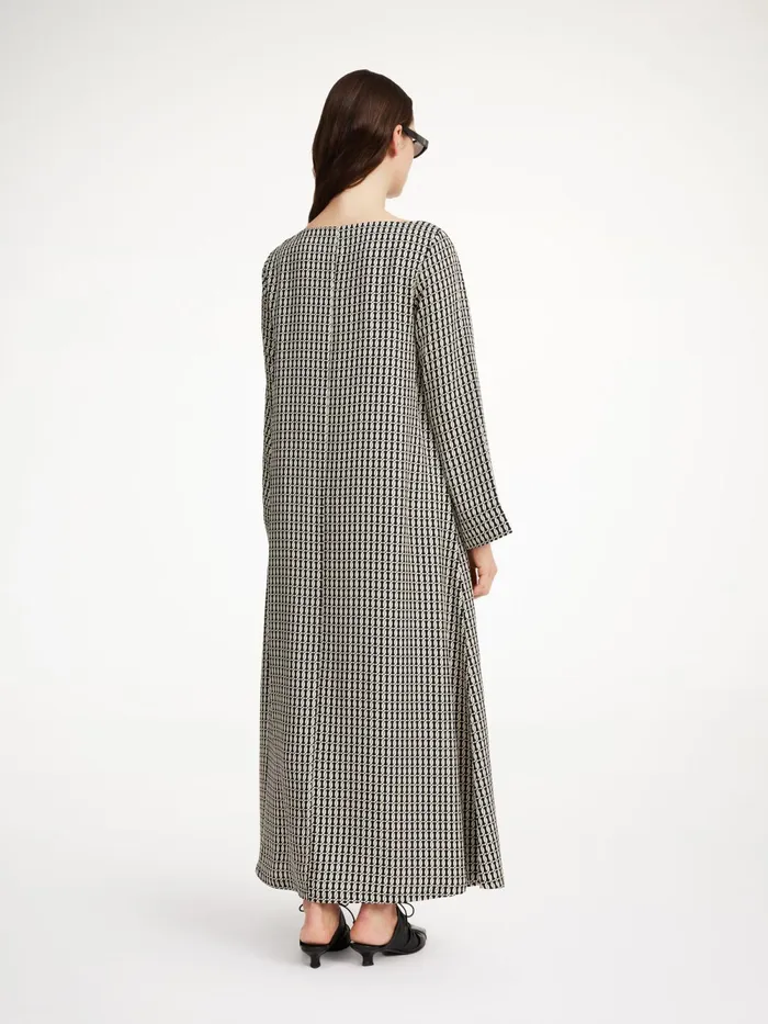 By Malene Birger Dresses Women Bajune Maxi Dress Black Monogram