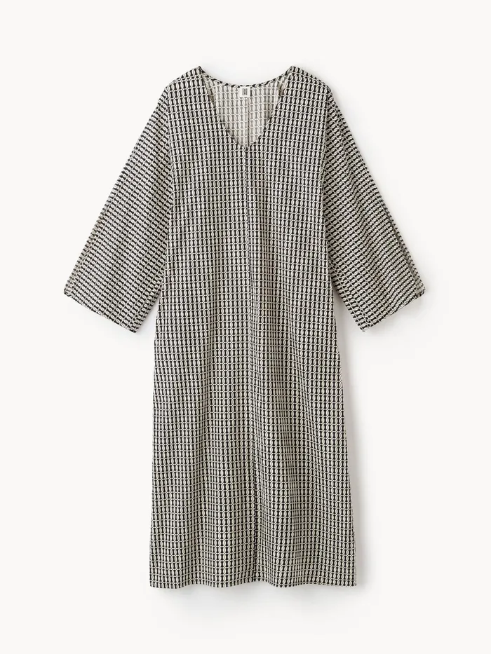 By Malene Birger Dresses Women Calynn Organic Cotton Dress Black Monogram