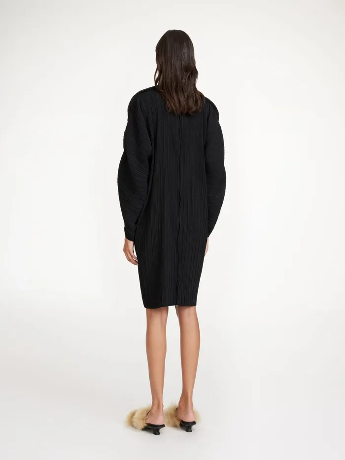 By Malene Birger Dresses Women Dielle Pleated Dress Black