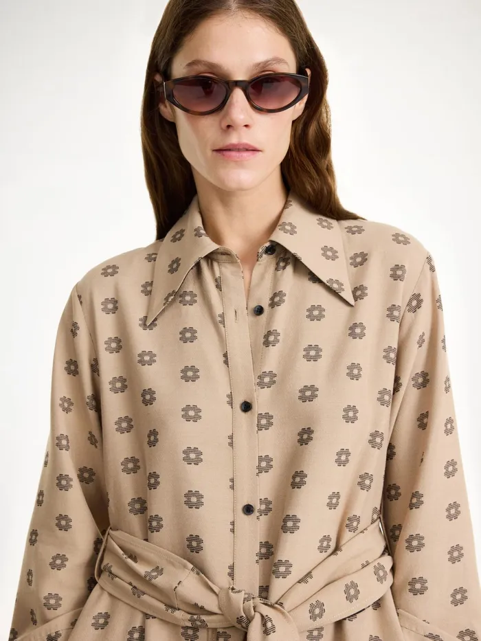 By Malene Birger Dresses Women Ginney Maxi Dress Graphic Flower