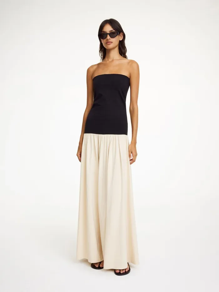 By Malene Birger Dresses Women Marciella Maxi Dress Oyster Gray