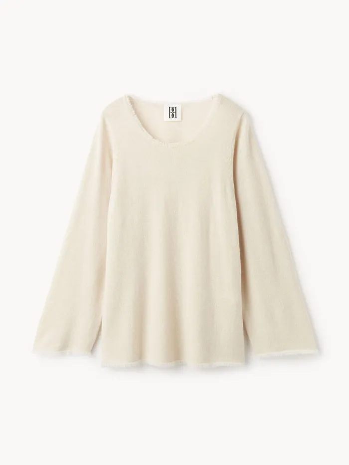By Malene Birger Knitwear Women Luise Sweater Oyster Gray