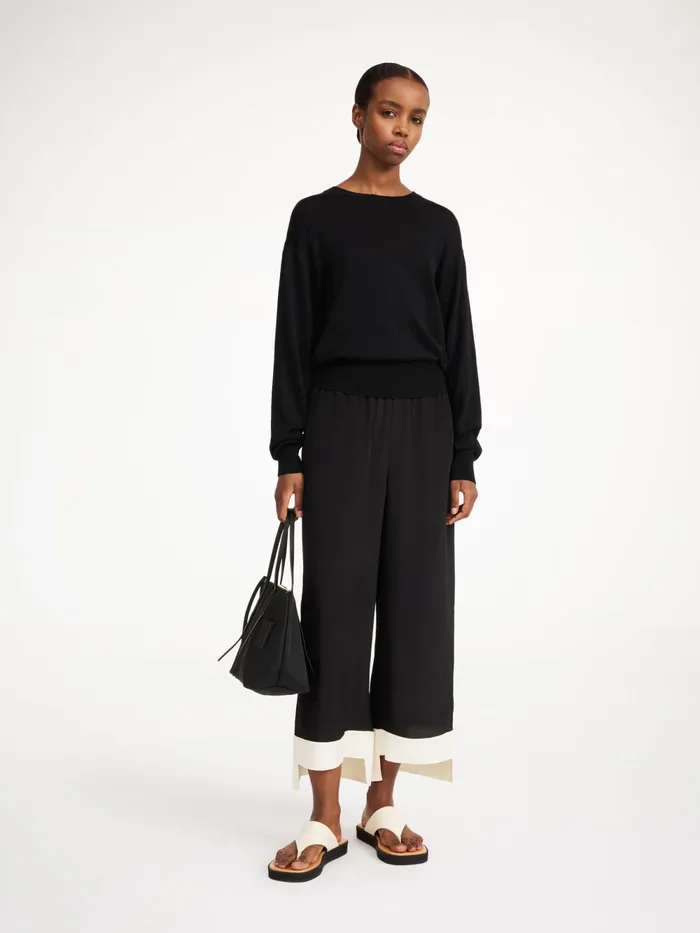 By Malene Birger Knitwear Women Mantea WoolBlend Sweater Black