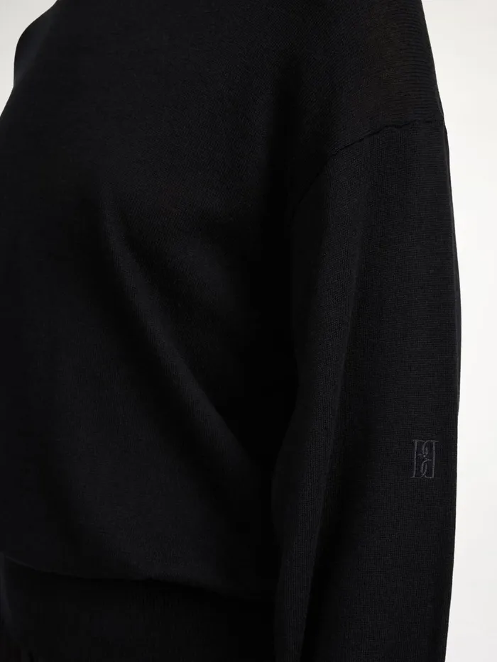 By Malene Birger Knitwear Women Mantea WoolBlend Sweater Black