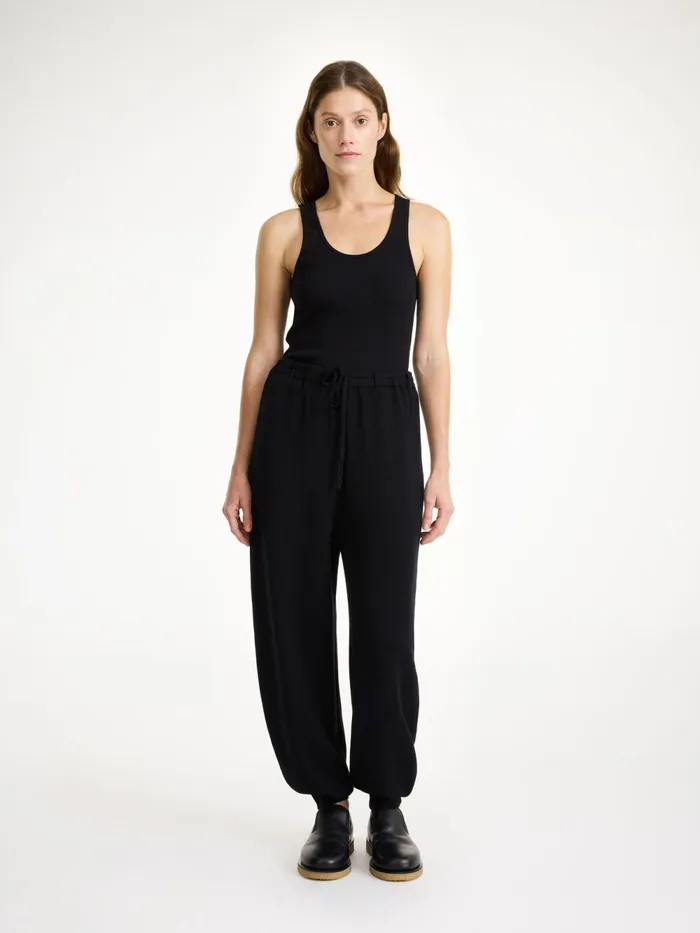 By Malene Birger Knitwear Women Tevana HighWaist Trousers Black