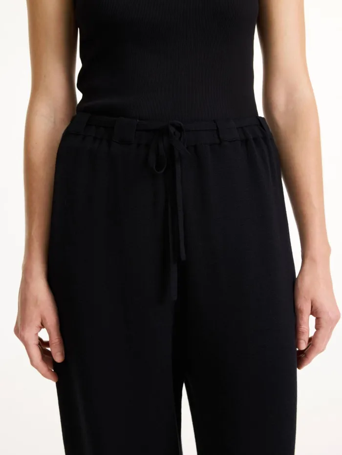 By Malene Birger Knitwear Women Tevana HighWaist Trousers Black