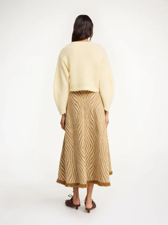 By Malene Birger Knitwear Women Zharea WoolBlend Cardigan Sea Mist
