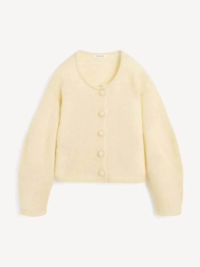 By Malene Birger Knitwear Women Zharea WoolBlend Cardigan Sea Mist