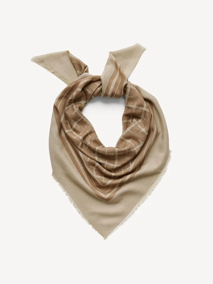 By Malene Birger Scarves Women Cornelis Wool Scarf Oyster Gray